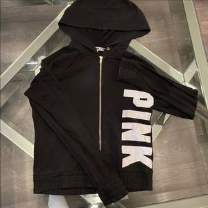 Pink hoodie